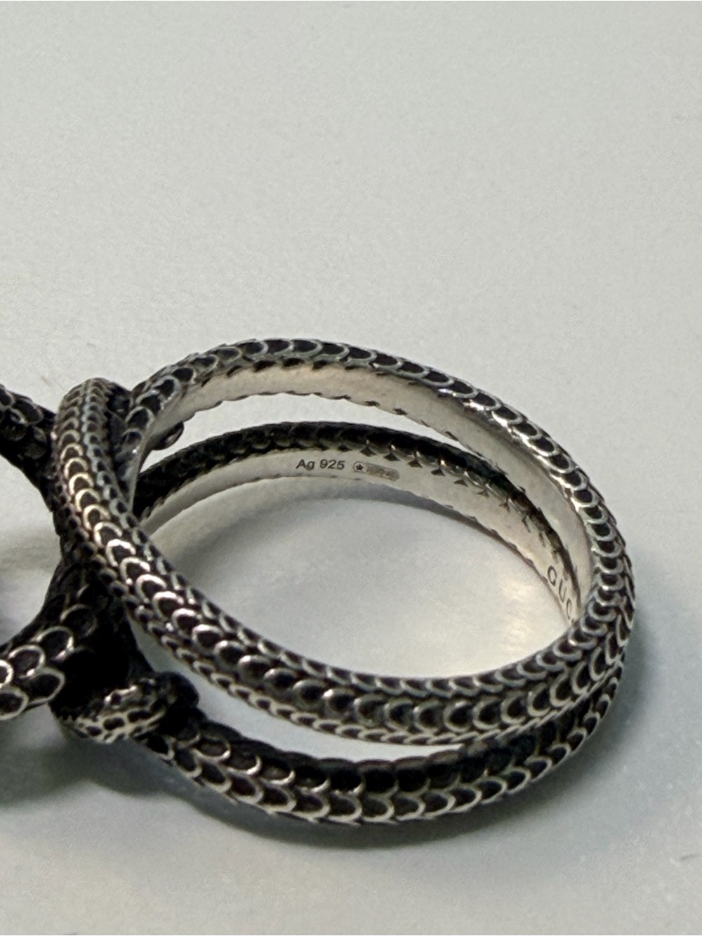 Gucci garden snake ring 8.5 - Picture 3 of 6